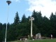 Kříž na vrcholu hory Zvir